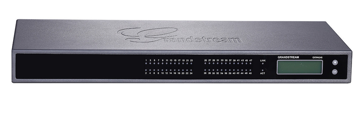 Grandstream GXW4248V2   48 FXS, 1 GigE, GDMS Compatible Grandstream GXW4248V2   48 FXS, 1 GigE, GDMS Compatible